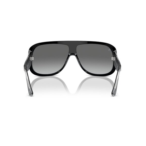 New FERRARI SCUDERIA Black Rectangle FH2006U 701/11 Sunglasses Women - Picture 5 of 6